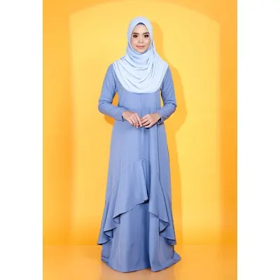 AJWA JUBAH - POWDER BLUE